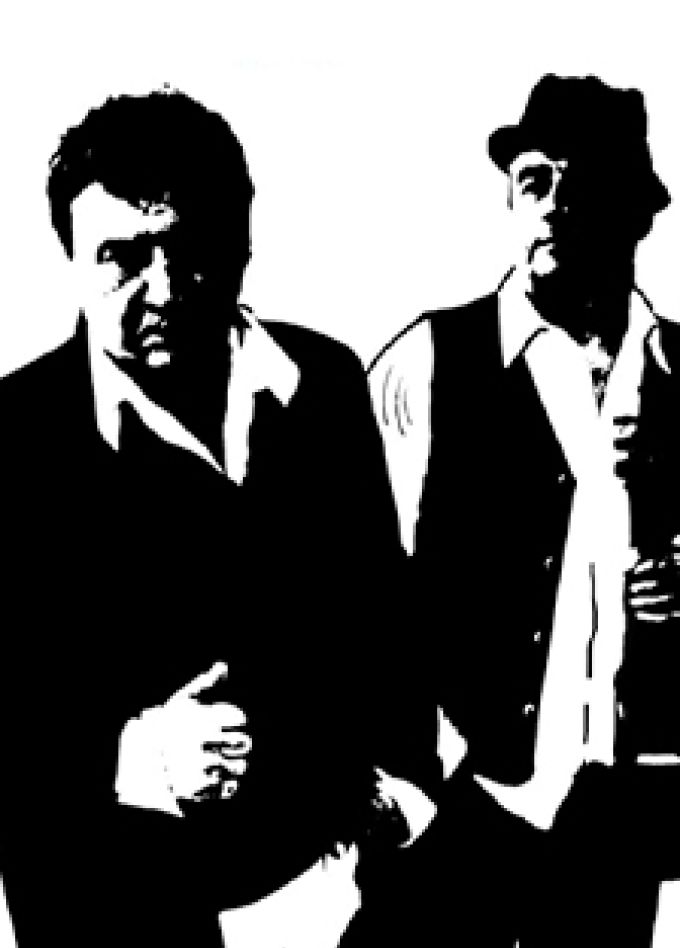Анатолий Полотно и Федя Карманов